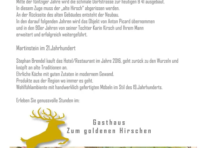 Estalagem Zum Goldenen Hirschen *